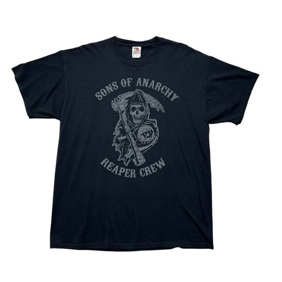 Sons Of Anarchy Reaper Crew Men's Size XL Black Graphic T-Shirt - Picture 1 of 8